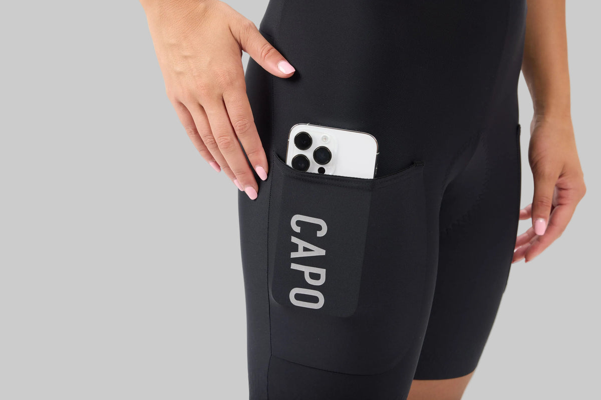 Capo Super Corsa Race Women's Drop Tail Cargo Bib Shorts